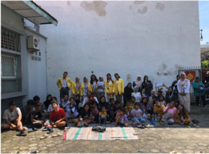 Anak-Anak Kota Lama Antusias Ikuti Kegiatan Belajar Bersama Rumpin Bangjo dan Pendidikan Non Formal (PNF) UNNES