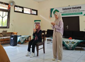 MAHASISWA PPP BPI UIN WALISONGO ADAKAN PENYULUHAN IBADAHSHOLATUNTUK LANSIADI PANTI WREDHA HARAPAN IBU